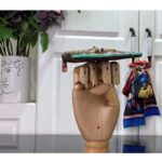 Louis Vuitton LV Unisex Key Pouch Dragon Fruit Pink Monogram Coated Canvas Grained Cowhide Leather - immagine 6