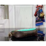 Louis Vuitton LV Unisex Mini Pochette Accessoires Dragon Fruit Pink Monogram Coated Canvas – Image 5