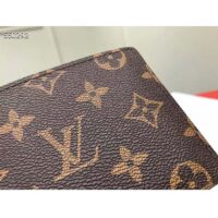 Louis Vuitton LV Unisex Multiple Wallet Coated Canvas Cowhide Leather Canvas Lining (4)
