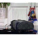 Louis Vuitton LV Unisex Nano Christopher Monogram Eclipse Coated Canvas Cowhide Leather - Image 6