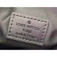 Louis Vuitton LV Unisex Nano Christopher Monogram Eclipse Coated Canvas Cowhide Leather (2)