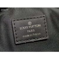 Louis Vuitton LV Unisex Nano Porte Documents Voyage Monogram Eclipse Coated Canvas Cowhide Leather (10)