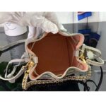 Louis Vuitton LV Unisex Pico Bella Gray Mahina Perforated Calf Leather Microfiber Lining M82731 - Imagen 9