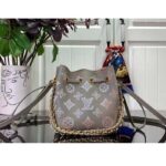 Louis Vuitton LV Unisex Pico Bella Gray Mahina Perforated Calf Leather Microfiber Lining M82731 - Imagen 4