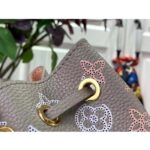 Louis Vuitton LV Unisex Pico Bella Gray Mahina Perforated Calf Leather Microfiber Lining M82731 - Imagen 10