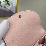 Louis Vuitton LV Unisex Rosalie Coin Purse Rose Ballerine Pink Monogram Coated Canvas Grained Cowhide Leather – Bild 10