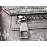 Louis Vuitton LV Unisex S-Cape Messenger Monogram Eclipse Coated Canvas Cowhide Leather (2)