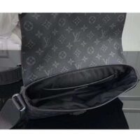 Louis Vuitton LV Unisex S-Cape Messenger Monogram Eclipse Coated Canvas Cowhide Leather (2)