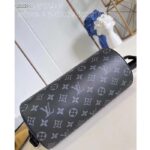 Louis Vuitton LV Unisex Soft Polochon PM Monogram Eclipse Coated Canvas Cowhide Leather - Imagen 3
