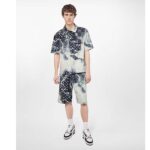 Louis Vuitton LV Unisex Trainer Sneaker Black Monogram Denim Rubber Outsole Monogram Flowers - Image 11