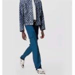 Louis Vuitton LV Unisex Trainer Sneaker Black Printed Calf Leather Rubber Outsole Monogram Flowers – Bild 14