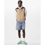 Louis Vuitton LV Unisex Trainer Sneaker Green Monogram Denim Rubber Outsole Monogram Flower – Bild 14