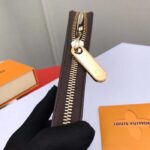 Louis Vuitton LV Unisex Zippy Wallet Brown Monogram Coated Canvas – Image 9