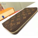Louis Vuitton LV Unisex Zippy Wallet Brown Monogram Coated Canvas – Image 3