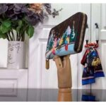 Louis Vuitton LV Unisex Zippy Wallet Pink Monogram Coated Canvas Grained Cowhide Leather - Imagen 3