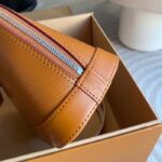 Louis Vuitton LV Women Alma BB Handbag Honey Gold Epi Grained Cowhide Leather – Image 6