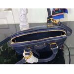 Louis Vuitton LV Women Alma BB Handbag Navy Blue Lamb Leather Cowhide - Bild 6