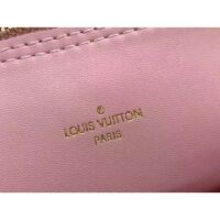 Louis Vuitton LV Women Alma BB Handbag Rosabella Pink Lamb Cowhide Leather (9)