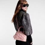 Louis Vuitton LV Women Alma BB Handbag Rosabella Pink Lamb Cowhide Leather - Image 13