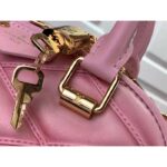 Louis Vuitton LV Women Alma BB Handbag Rosabella Pink Lamb Cowhide Leather - Image 8