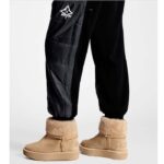 Louis Vuitton LV Women Aspen Platform Ankle Boot Beige Suede Calf Leather Shearling - immagine 11