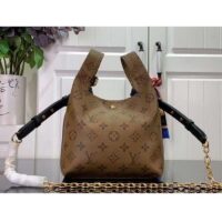 Louis Vuitton LV Women Atlantis BB Monogram Reverse Coated Canvas Cowhide Leather (9)