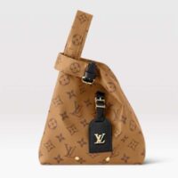 Louis Vuitton LV Women Atlantis BB Monogram Reverse Coated Canvas Cowhide Leather (9)