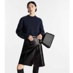 Louis Vuitton LV Women Capucines BB Handbag Black Taurillon Cowhide Leather Gold-Color Hardware - Image 11