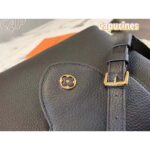 Louis Vuitton LV Women Capucines BB Handbag Black Taurillon Cowhide Leather Gold-Color Hardware - Image 8