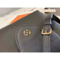 Louis Vuitton LV Women Capucines BB Handbag Black Taurillon Cowhide Leather Gold-Color Hardware (2)