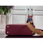 Louis Vuitton LV Women Capucines BB Handbag Griotte Red Arizona Taurillon Cowhide Leather – Bild 5