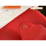 Louis Vuitton LV Women Capucines BB Handbag Scarlet Red Taurillon Cowhide Leather - Imagen 8