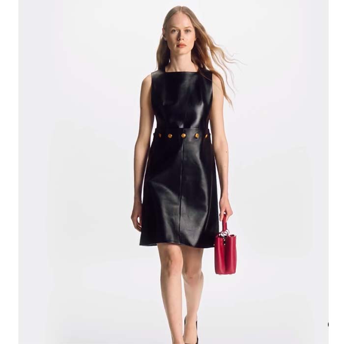 Louis Vuitton LV Women Capucines BB Handbag Scarlet Red Taurillon Cowhide Leather (7)