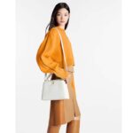 Louis Vuitton LV Women Capucines BB Handbag Snow White Taurillon Cowhide Leather - immagine 11