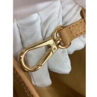 Louis Vuitton LV Women Capucines MM Handbag Arizona Brown Cognac Taurillon Leather (8)