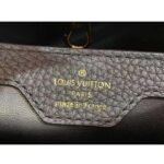 Louis Vuitton LV Women Capucines MM Handbag Black Fusain Cognac Taurillon Cowhide Leather - Bild 10