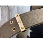 Louis Vuitton LV Women Capucines MM Handbag Black Fusain Cognac Taurillon Cowhide Leather - Bild 9