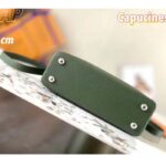 Louis Vuitton LV Women Capucines MM Handbag Taurillon Cowhide Leather Python Trim - immagine 5