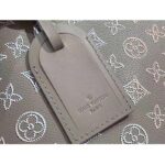 Louis Vuitton LV Women Carmel Hobo Bag Gray Mahina Perforated Calfskin Leather - Image 9