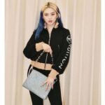 Louis Vuitton LV Women Coussin PM Handbag Ice Blue Lambskin Cowhide Leather - immagine 12