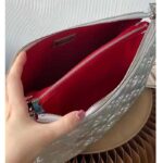 Louis Vuitton LV Women Coussin PM Handbag Silver Lambskin Cowhide Lining - Imagen 8