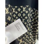Louis Vuitton LV Men LV Monogram Jacquard Knit Jacket Silk Polyamide Elastane Black Brown - immagine 9