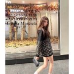 Louis Vuitton LV Women LV Monogram Jacquard Knit Jacket Silk Polyamide Elastane Black Brown - immagine 10