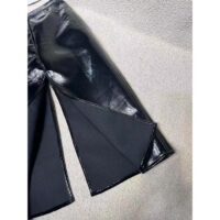 Louis Vuitton LV Women LV NIGHT Crinkled Vinyl Midi Skirt Polyester Black (2)