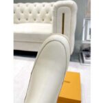 Louis Vuitton LV Women Laureate Platform Desert Boot Beige Calf Leather Treaded Rubber Outsole - immagine 9