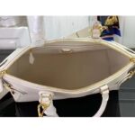 Louis Vuitton LV Women Lock It MM Crème Beige Taurillon Leather Calfskin Calf Leather – Image 6