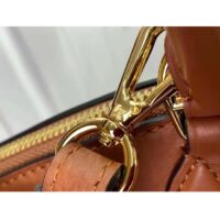 Louis Vuitton LV Women Lock It MM Gold Taurillon Leather Smooth Calfskin Calf Leather (6)