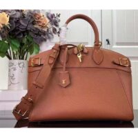 Louis Vuitton LV Women Lock It MM Gold Taurillon Leather Smooth Calfskin Calf Leather (6)
