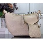 Louis Vuitton LV Women Loop Hobo Cream Monogram Empreinte Embossed Grained Cowhide Leather - immagine 2