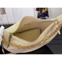 Louis Vuitton LV Women Loop Hobo Cream Monogram Empreinte Embossed Grained Cowhide Leather (2)